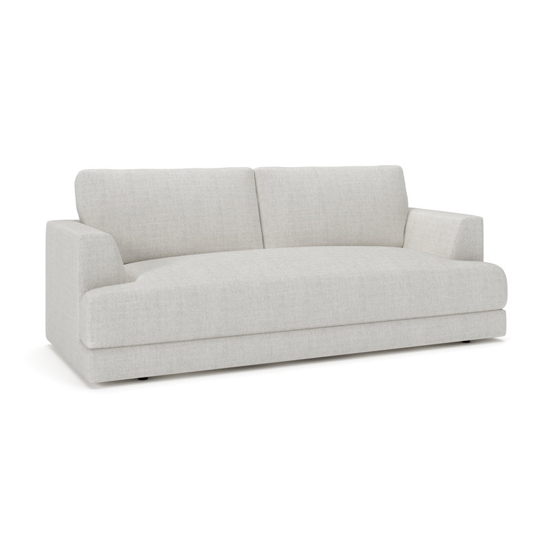 Canapé Laguna, Chenille texturée Monique Oyster