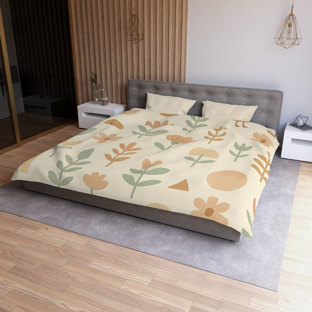 Microfiber Duvet Cover Boho Style, Design 24