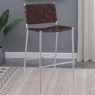 Chaise de bar rembourrée