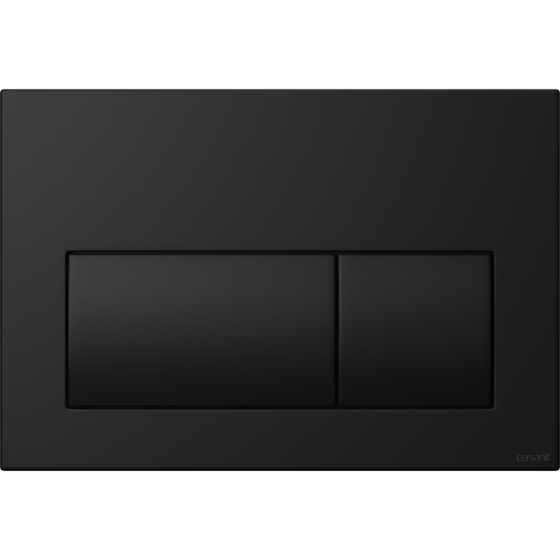 Button Presto Chrome Matt, Matte Black