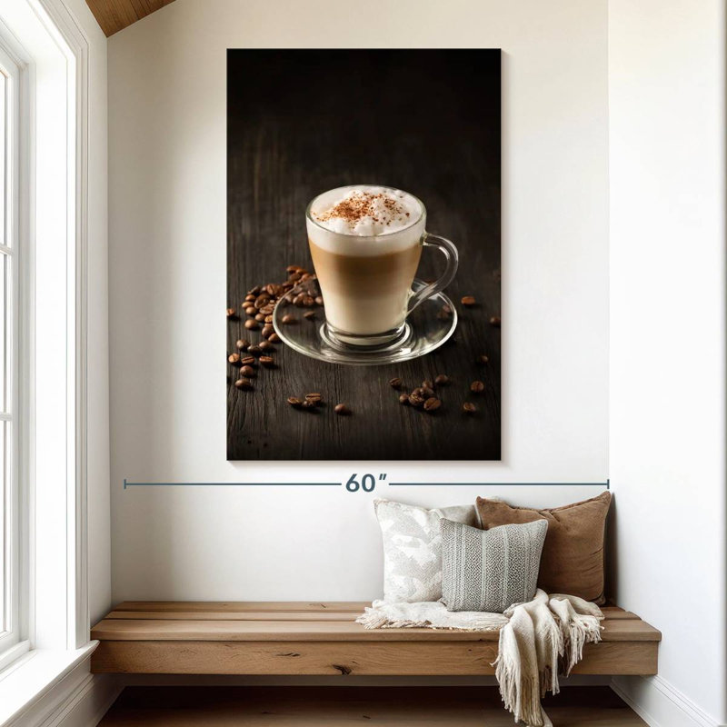 Yarlin Coffee Drink Layers, 51" H x 34" W