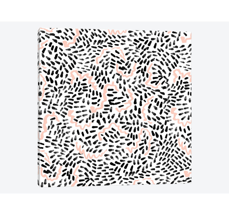 « katli b&w », impression sur toile, H 12 po x l 12 po x P 1,5 po, Toile tendue