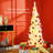 Pre-Lit Slim Noble Fir Artificial Christmas Tree With LED Lights And Tips