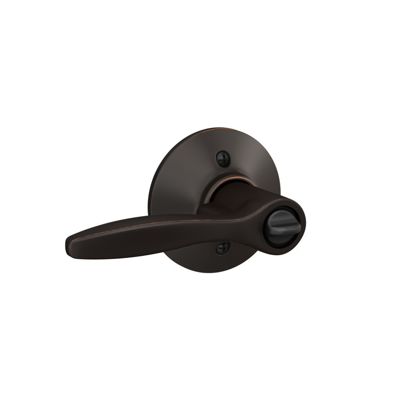 Delfayo Lever Keyed Entry Lock, Bronze