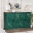59"Green Accent Cabinet with 4 Doors