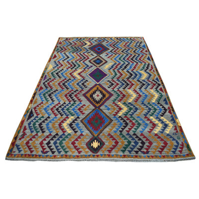 Tharon One-of-a-Kind 5'8" X 7'6" 2010s Area Rug in Gray