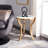 Oxendine Glass Top End Table