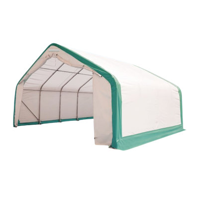 20 pi L 20 pi. D Abri de rangement simple en PVC 15 oz