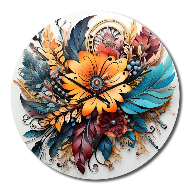 Horloge murale Boho, Moyenne