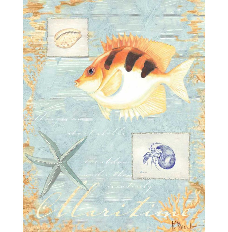Reproduction d'art sur toile Beachcrest Home ™ Brent, Paul, H 45 po x l 36 po