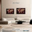 «Maroon World Map Wall Art»-1404668424