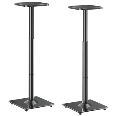 Universal Speaker Stands Height Adjustable 28"-37.4"