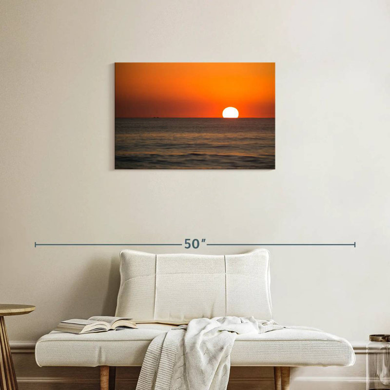 Gillard, Nicaragua, coucher de soleil, H 20 po x l 30 po