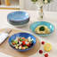 Service de table en grès de 18 pièces Thurantowa, bleu assorti, service pour 6-1936356076-1881098563