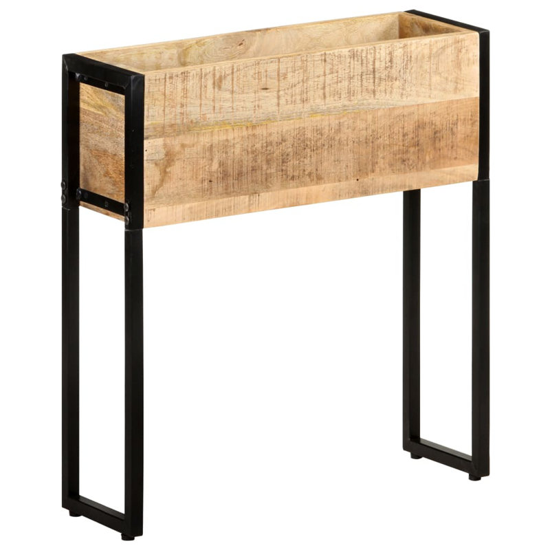 Jardinière en bois Janelis, Noyer, H 26,77 po x l 23,62 po x P 7,87 po