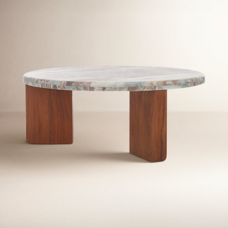 Table basse Bryony, Brun