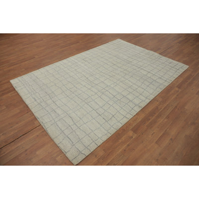 All-Over Modern Living Room Area Rug 5x8