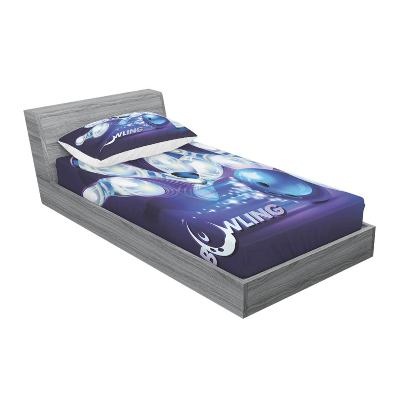 Microfiber Sheet Set, Twin XL Sheet Set with Fitted Sheet