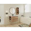 Meuble-lavabo mural 30 po avec lavabo et support de rangement, 2 tiroirs à fermeture en douceur, armoire de rangement 00612IMO-05530IMO (KD-Packing)