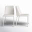 NORA PU DINING CHAIR WHITE-SET OF TWO-1807642531
