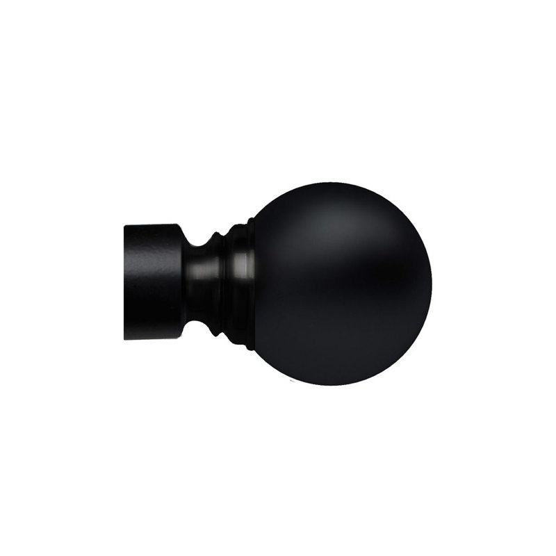 Poles Apart 10.5cm Finial, Matte Black