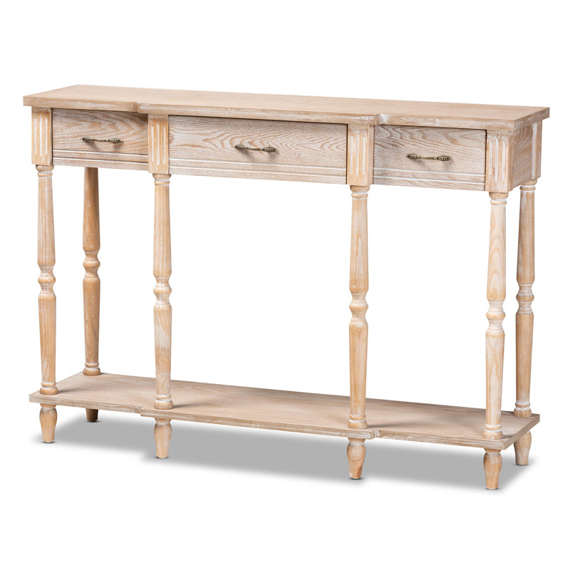 Console Table, Natural