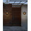 Dartrell Satin Black 15cm H Integrated LED Outdoor Sconce