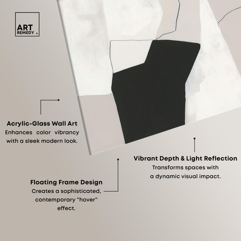Impression sur toile Strirap Down II, art minimaliste par Art Remedy, H 24 po x l 20 po