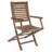Anautica 6 - Person Eucalyptus Solid Wood Patio Dining Set Extendable Oval Table