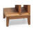  Solid Oak Nightstand | Table, Style Wood Shelf-1747723050