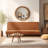 Convertible Sleeper Futon Sofa Bed Small Euro Lounger Daybed Couch for Living Room Bedroom Flannel-90641011