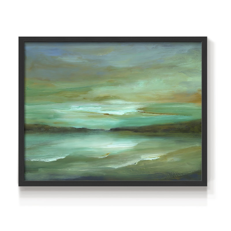 Hidden Cove - reproduction encadrée - réaménageable, Noir, noir, noir, noir, H 16 po x l 20 po
