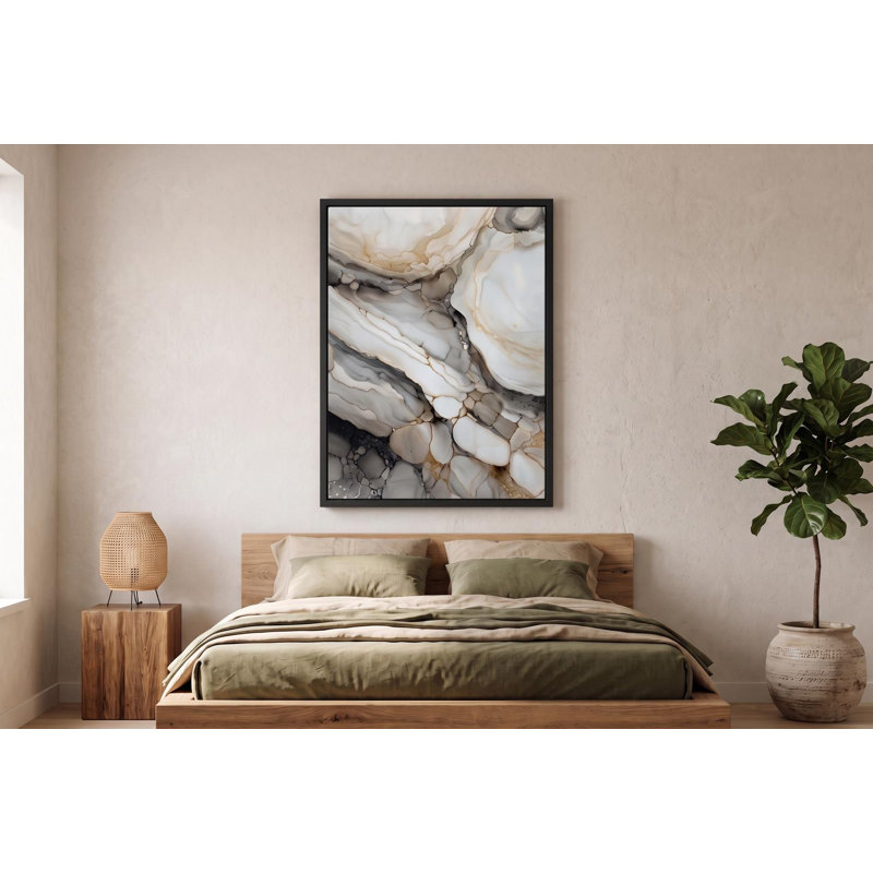 Marbled Breath, 30" H x 40" W