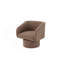 Fauteuil d'appoint pivotant classique, fauteuil confortable-10136888