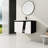 Floating Wall-Mounted Bathroom Vanity With Single Sink