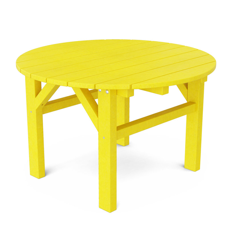 Table d'appoint Classic 33 po, Jaune citron