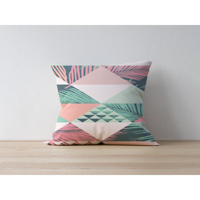Housse de coussin décorative, 50% polyester / 50% coton, 16,9 po x 16,9 po | Impression numérique, lavable à la machine à 86 ° F | Parfait pour la décoration intérieure, le salon et la chambre à coucher, tissu doux et durable