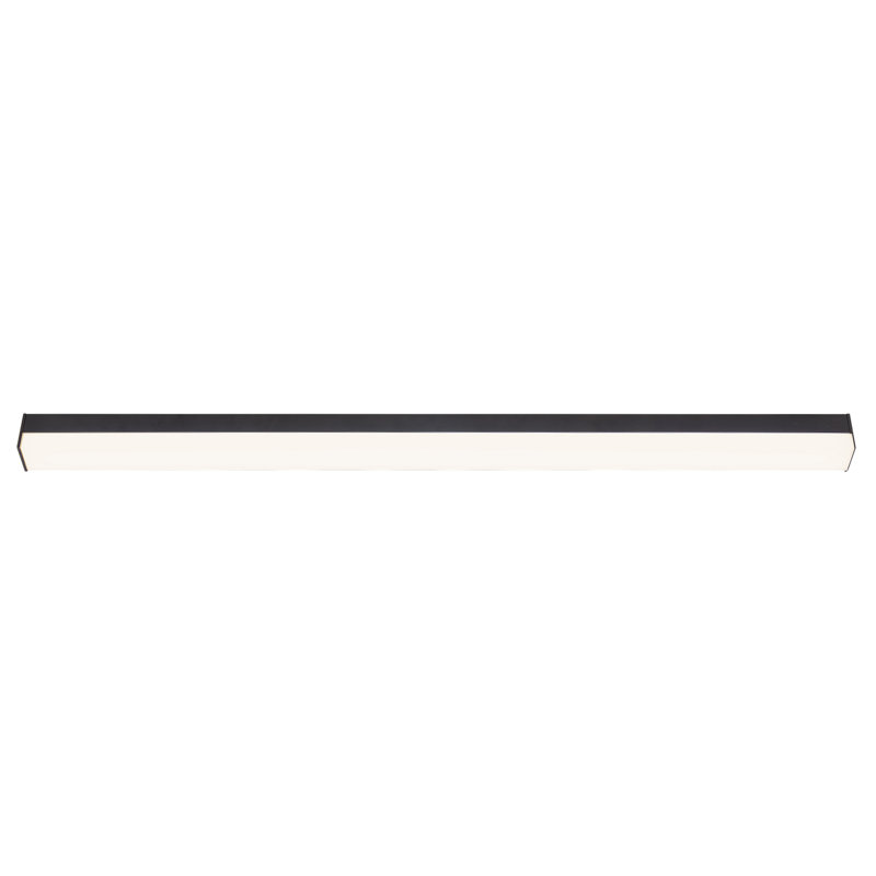 Matte Black Outdoor Sconce, 50cm H x 6.5cm W x 6cm D, 4500 Kelvins