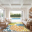 Tapis intérieur / extérieur floral Armone-628384684