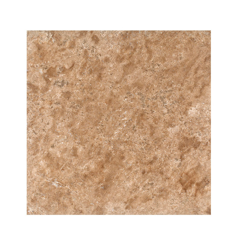 Winchester 18" x 18" Travertine Tile, Light Walnut Honed