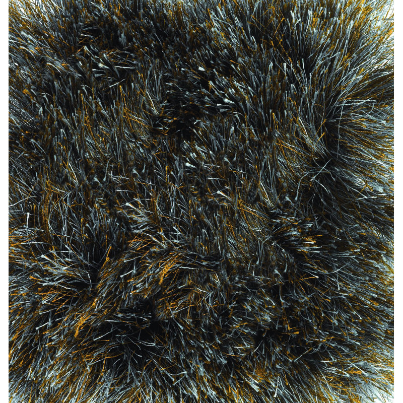 Solid Colour Shag Area Rug, Rectangle 200 x 300cm