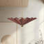 Furrow 25-in Red dimmable LED Pendant-1057308454-1057308457