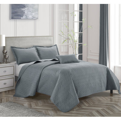 Kent 4 Piece Coverlet Set