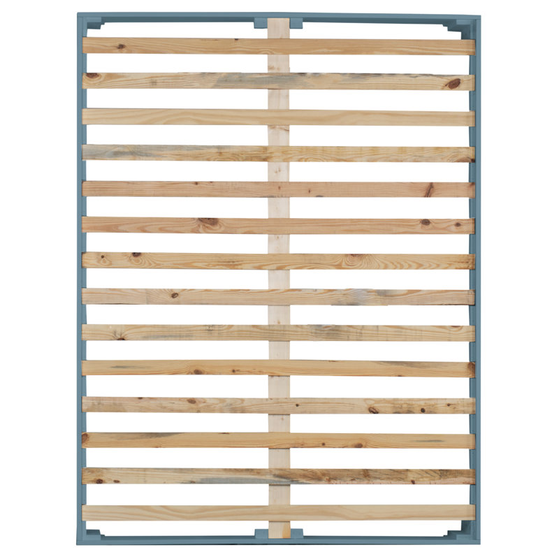 Honeycomb Bed, King, Light Gray