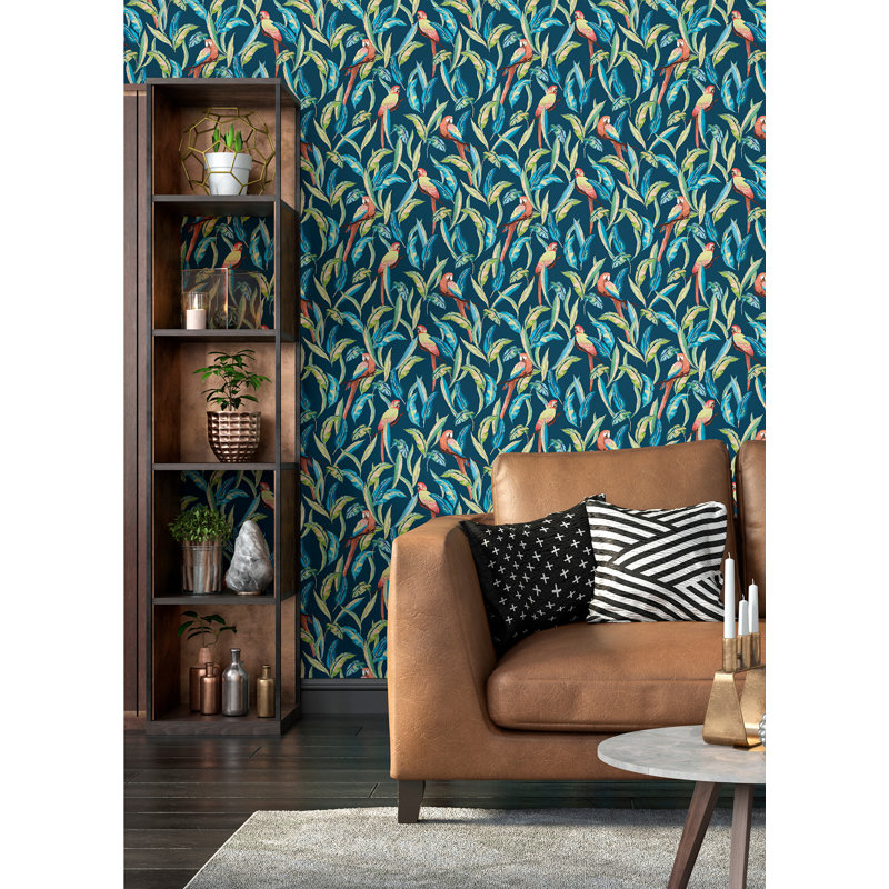 Rouleau de papier peint Churdan, Indigo