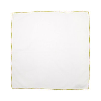 Cotone Linens Cotton No Pattern Square Napkin
