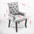 Fernleigh Single Pack Traditional Upholstered Dining Chair with Solid Wood Frame and Luxurious Chenille Fabric.-117093432