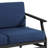 Clinkscales Solid Wood Teak Outdoor Loveseat With Cushion And Arms-114983542-114983543