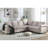 Sleeper Sofa, 2 in 1 Pull Out Couch Bed,6 seater sofa bed, L Shaped Sleeper