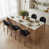 Black Boucle/Walnut